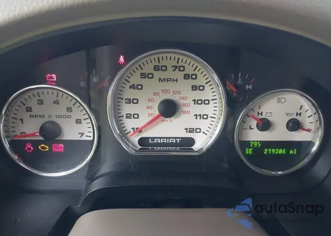 2008 Ford F-150 Lariat from USA, damaged, VIN 1FTPW14V08KB23600